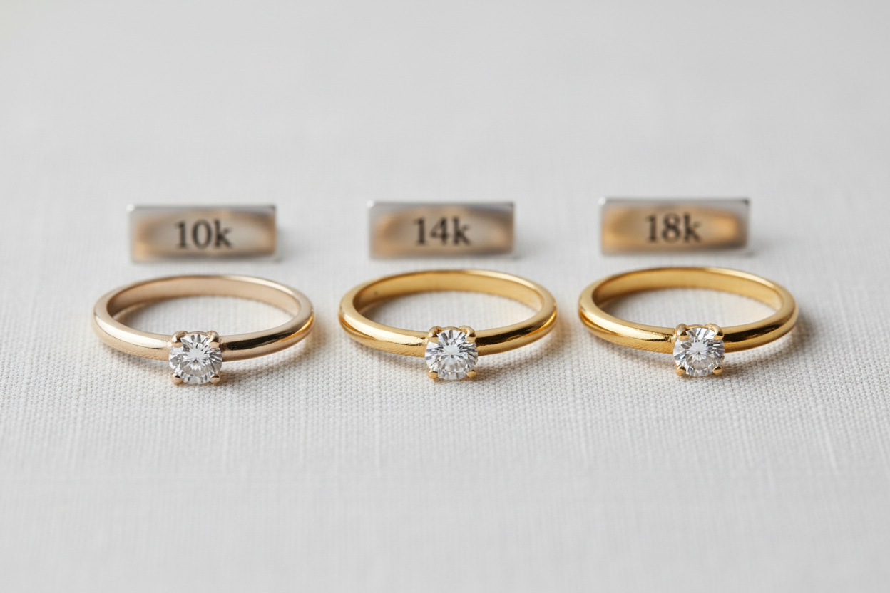 10K vs 14K vs 18K Gold: What’s the Difference (And Which Is Right for You?