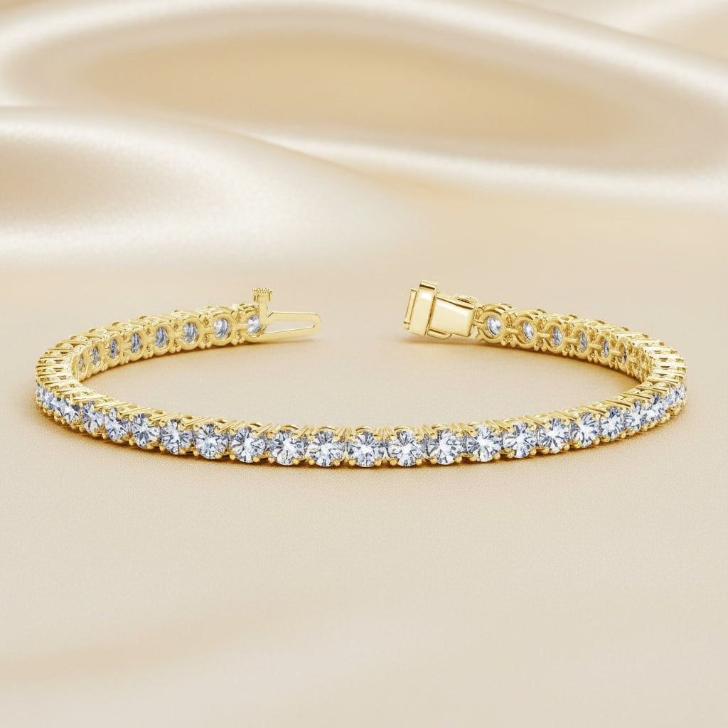 Gold Tennis Bracelets
