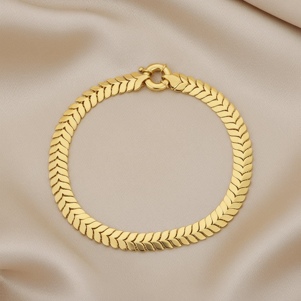 Gold Link Bracelets