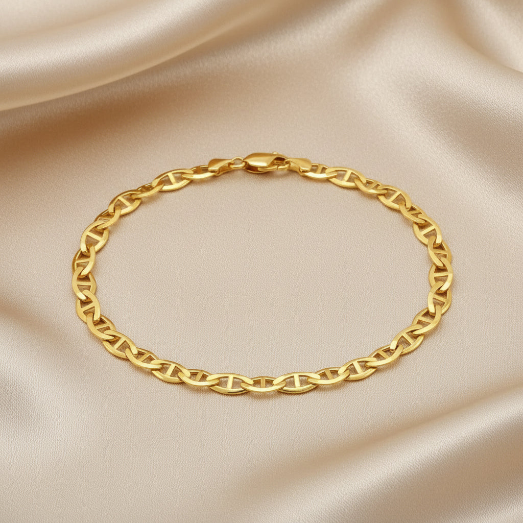 Gold Mariner Link Bracelets