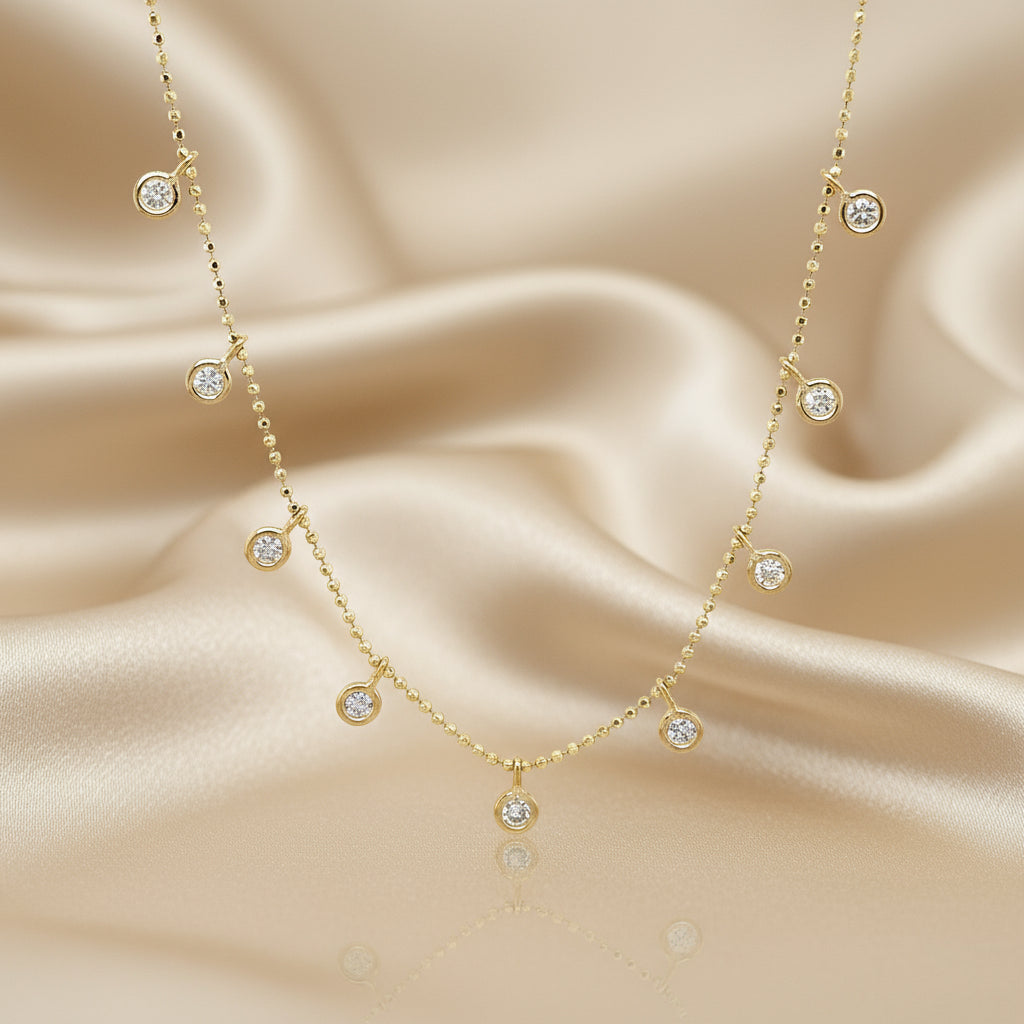 Gold Charm Necklaces