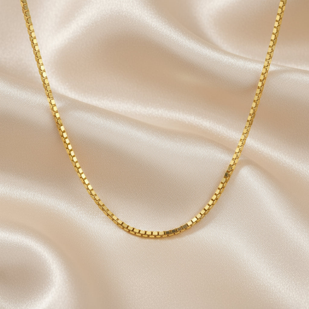 Gold Classic Box Chains