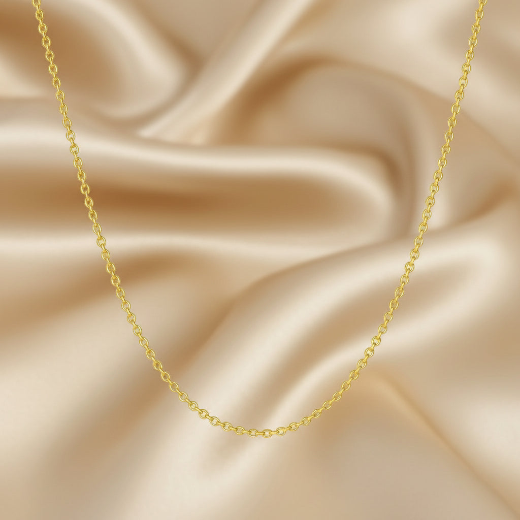 Gold Cable Link Chains