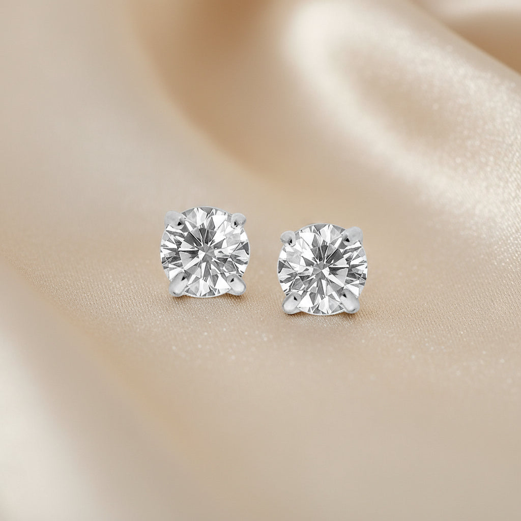 Sterling Silver Stud Earrings