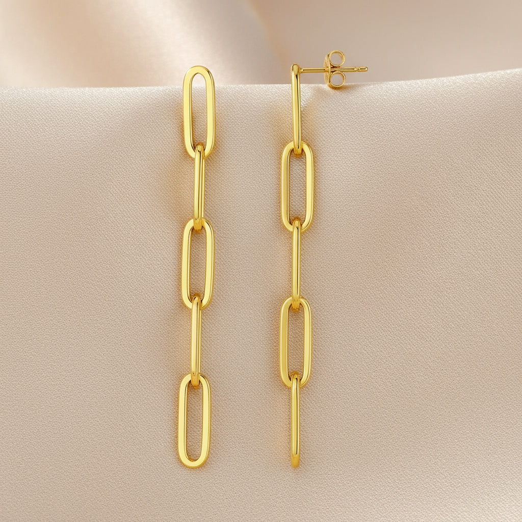 Paperclip Earrings Collection