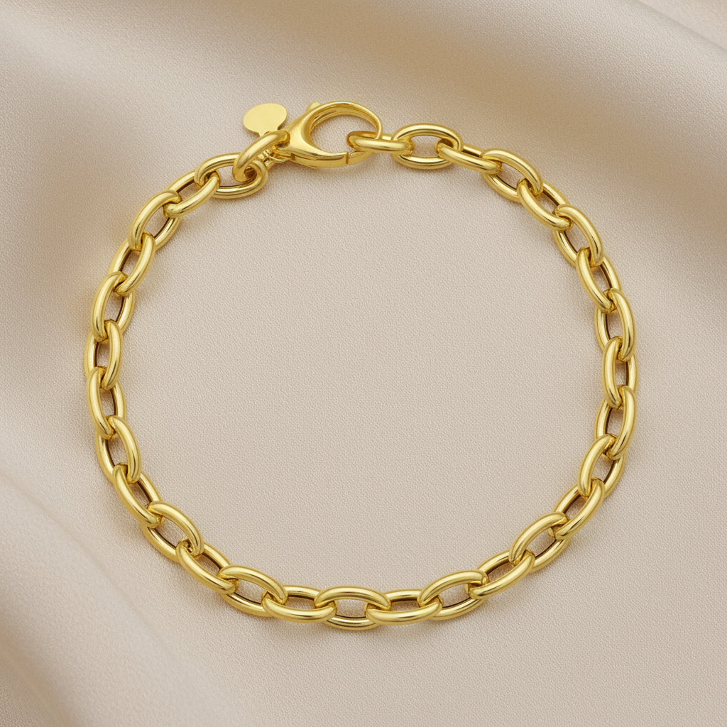 Gold Rolo Bracelets
