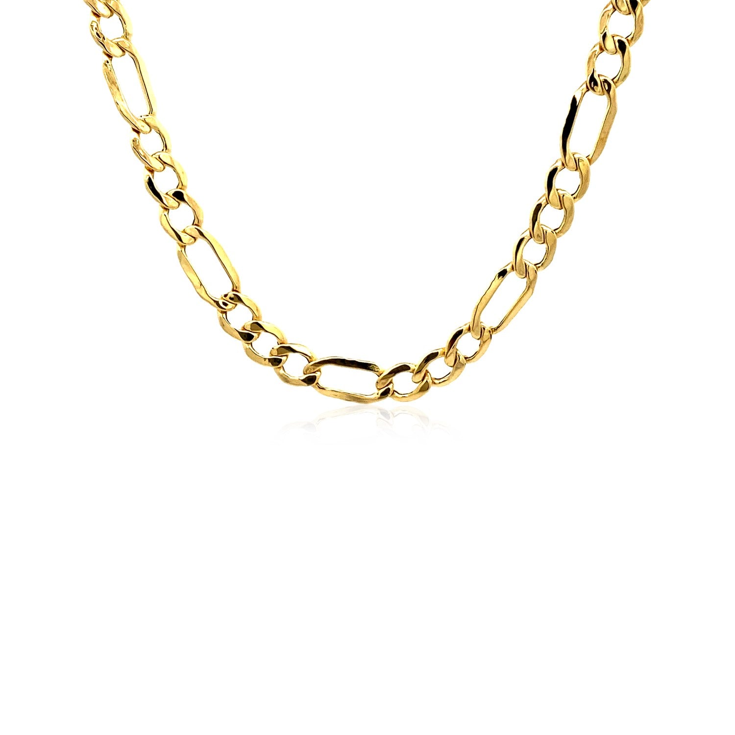 14k Yellow Gold Lite Figaro Chain (5.60 mm)