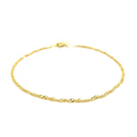 Gold Singapore Anklet Singapore Gold Anklet 