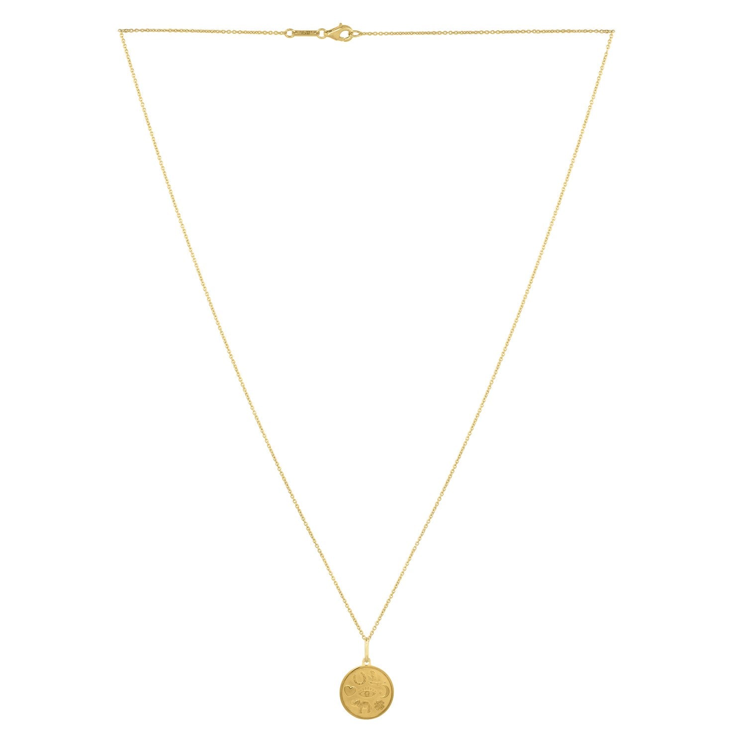 Lucky Charms Necklace in 14K Yellow Gold