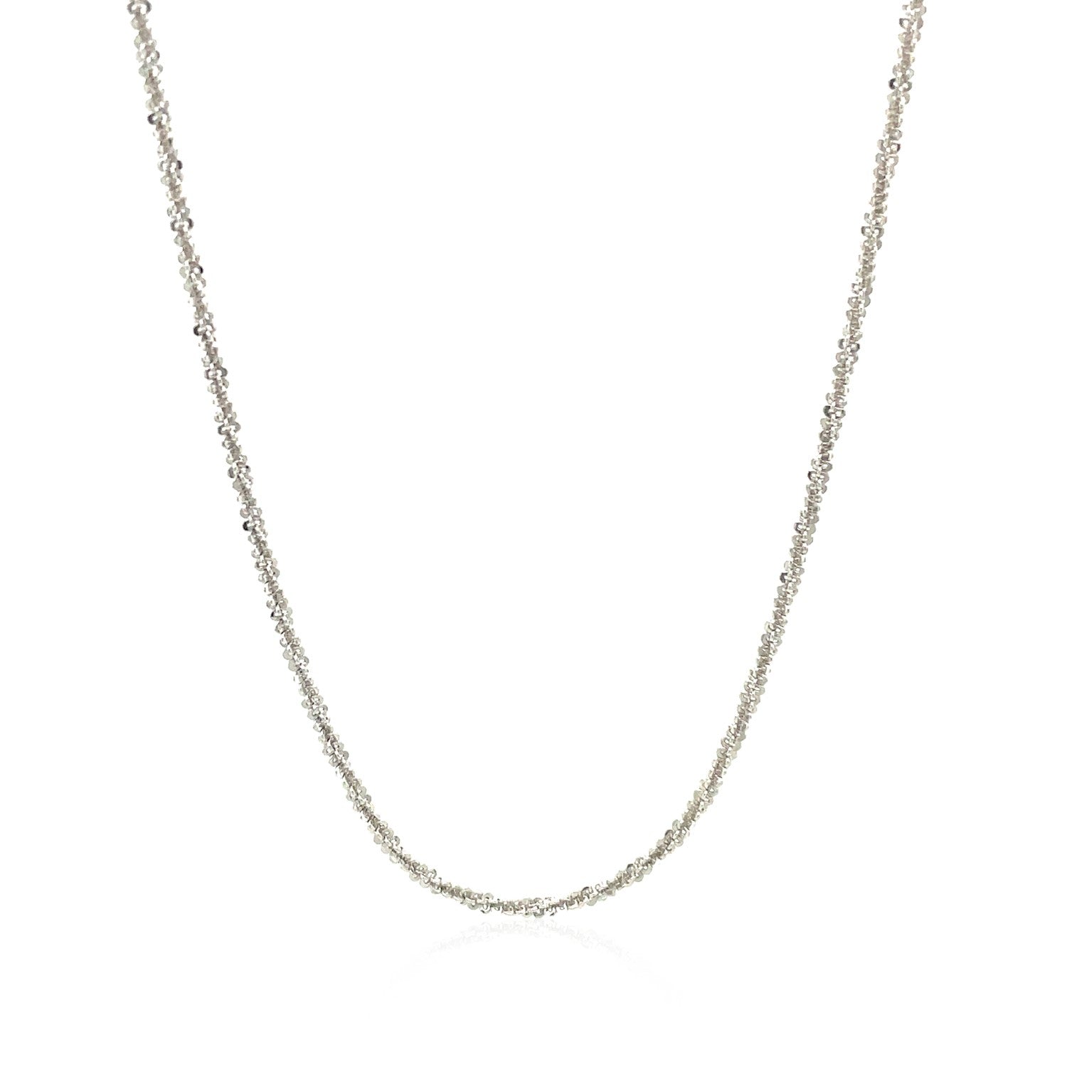 Sterling Silver 1.5mm Adjustable Sparkle Chain (1.50 mm)