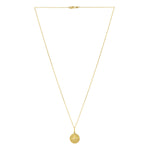 North Star Talisman Necklace in 14K Yellow Gold - Lindove