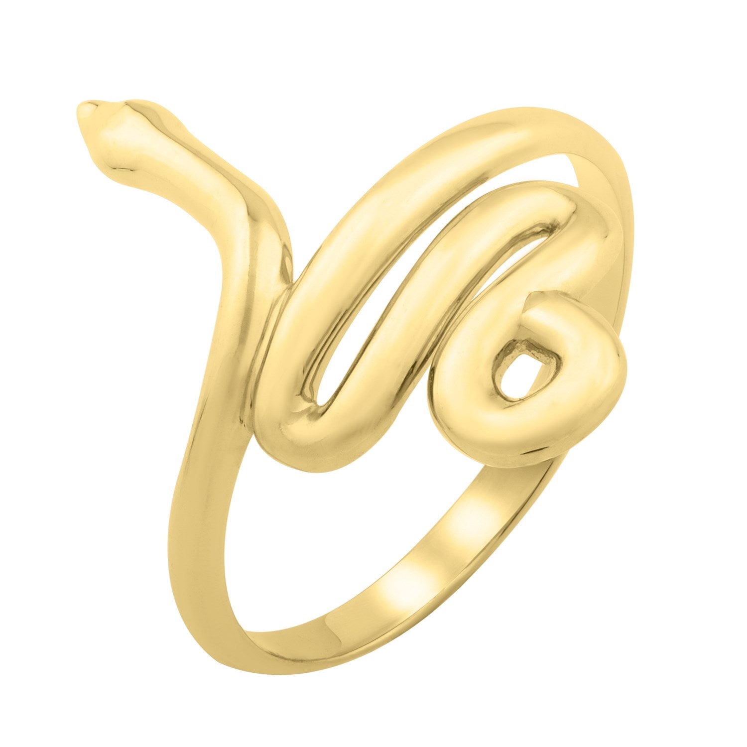 Snake Ring in 14K Yellow Gold (2.00 mm)